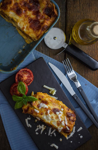 istock italian classic dish lasagna with tomato sauce 1046053096