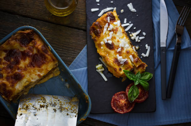 istock italian classic dish lasagna with tomato sauce 1046062038