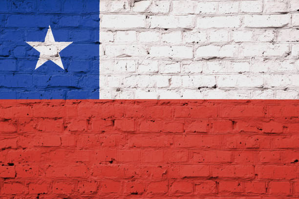 istock Texture of Chile flag 1046068238