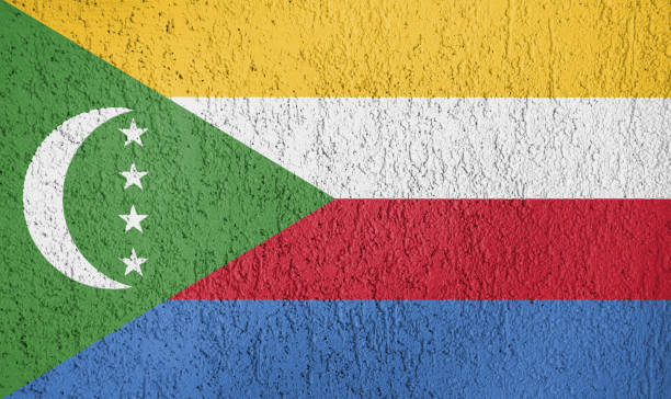 istock Texture of Comoros flag 1046068456