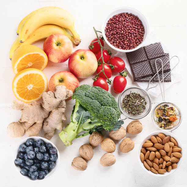 istock Food sources of natural antioxidants 1046071368