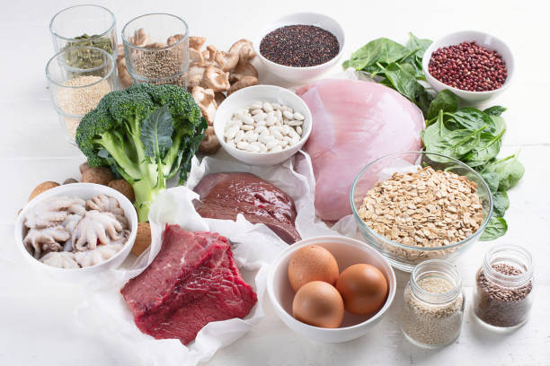 istock Iron rich foods 1046074500