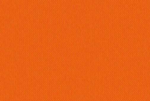 Knitted texture, wool melange yarn. Joyful and carefree shade of Russet Orange. Vector seamless background. Modern, fashionable color. Perfect place for text. Orange color with reddish-brown tint.