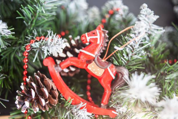 istock New Year's toy horse 1046102462