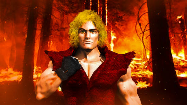 ken is a street fighter 3d character.