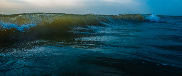istock storm on the sea, big waves 1046107928