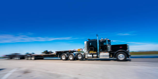 istock Truck on the road 1046139294