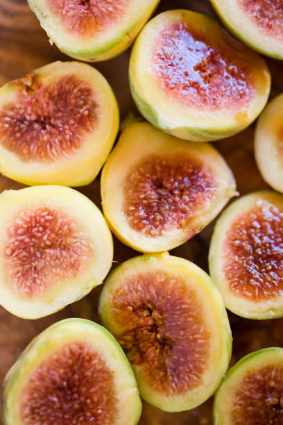 istock Tiger Stripe Figs Drizzled in Honey 1046139834