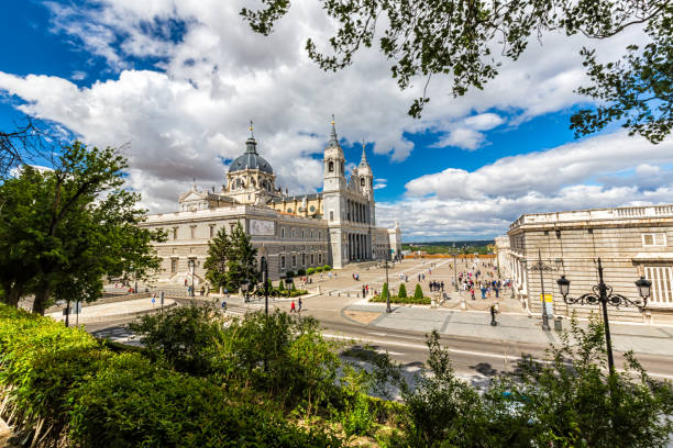 Skyline Madrid with Almudena Cahtedra