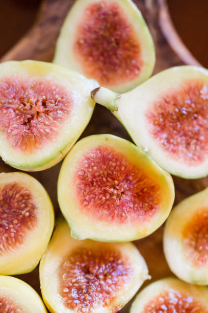 istock Tiger Stripe Figs Drizzled in Honey 1046140352