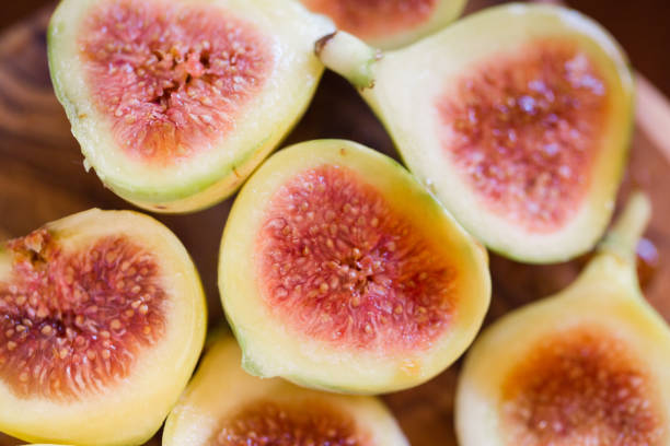 istock Tiger Stripe Figs Drizzled in Honey 1046140354