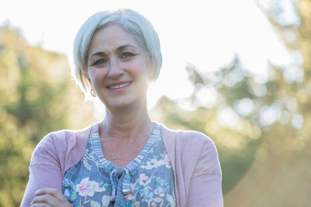 istock Attractive senior Caucasian woman 1046150348