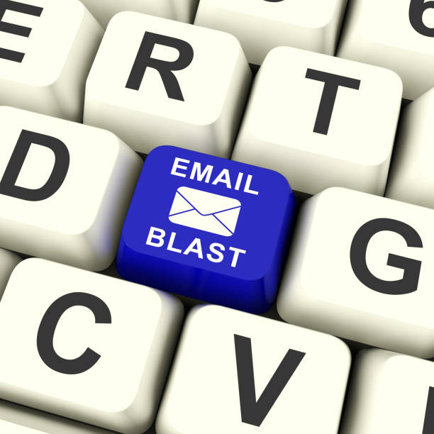istock Email Blast Newsletter Promotion Delivering 3d Rendering 1046153162