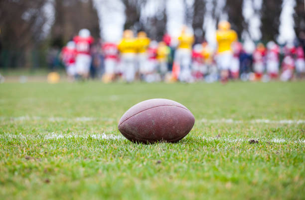 istock American football - ball 1046162130