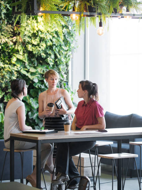 istock Meeting in the office common area 1046162410
