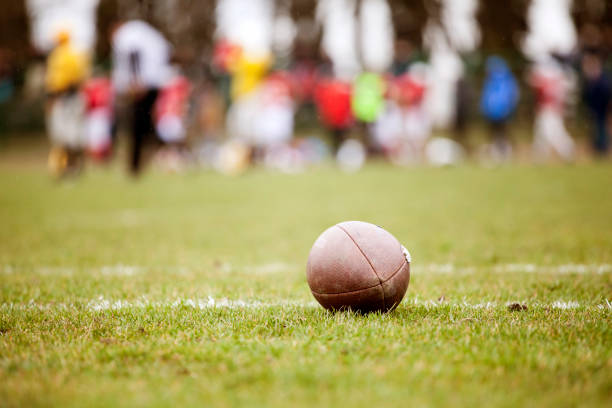 istock American football - ball 1046165376