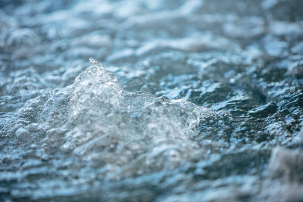 hot tub bubbles - ripple nature water close to imagens e fotografias de stock