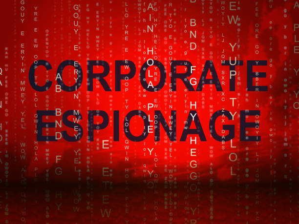 istock Corporate Espionage Covert Cyber Hacking 2d Illustration 1046165912