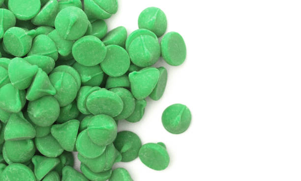 istock A Pile of Gourmet Green Mint Baking Chips 1046168742