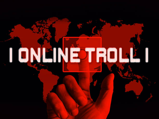 istock Online Troll Rude Sarcastic Threat 3d Illustration 1046171180