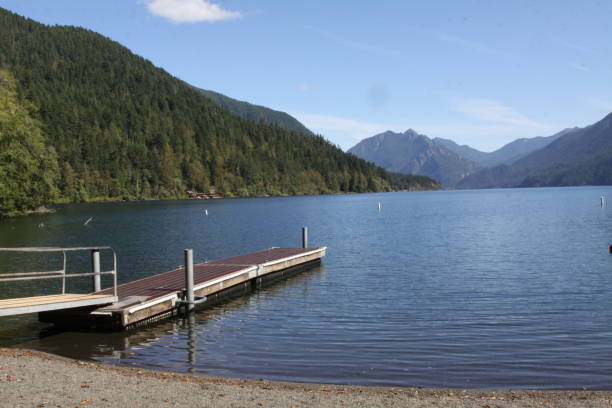 istock Lake Crescent in Olympic National Park 1046181734