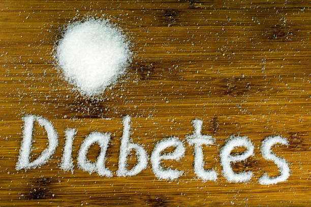 istock inscription diabetes on the table. 1046252086