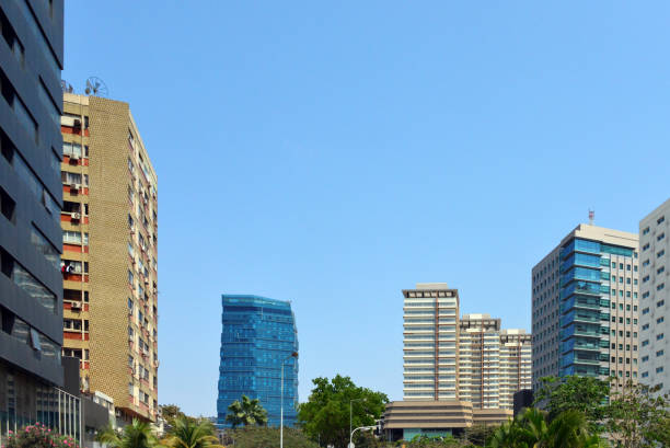istock Luanda business district - view of Ambiente Square, Angola 1046252562