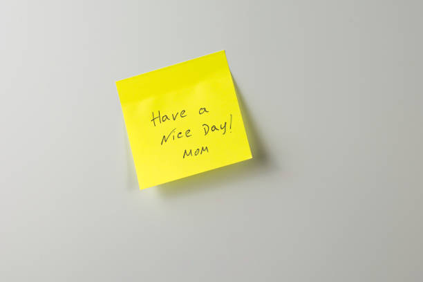 istock have a nice day mom yellow sticker 1046253150