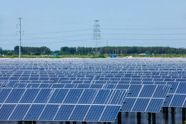 istock Solar photovoltaic power generation system, 1046253326