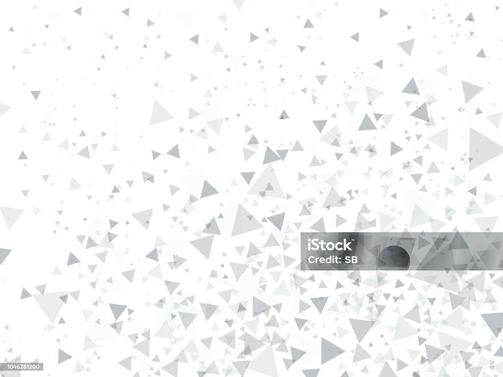 Abstract Background Random Triangle Stock Illustration - Download Image ...