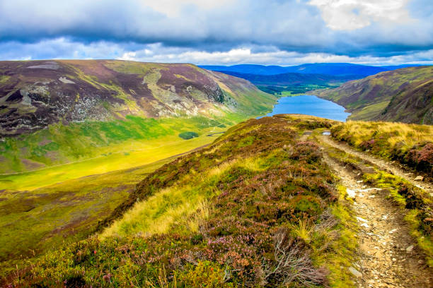 Loch Lee, Angus, Scotland.