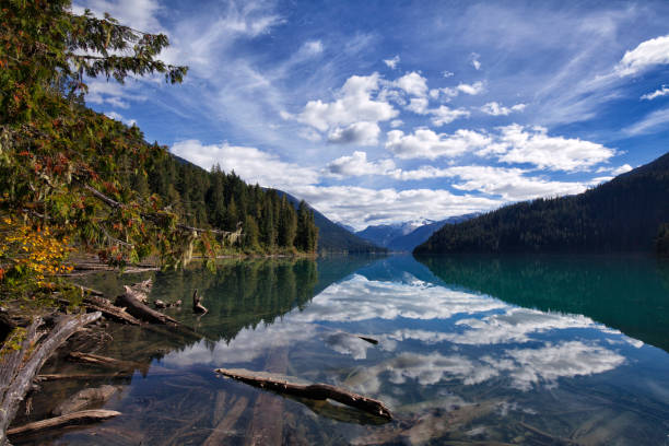 istock Cheakamus Lake in autumn, BC, Canada 1046288430