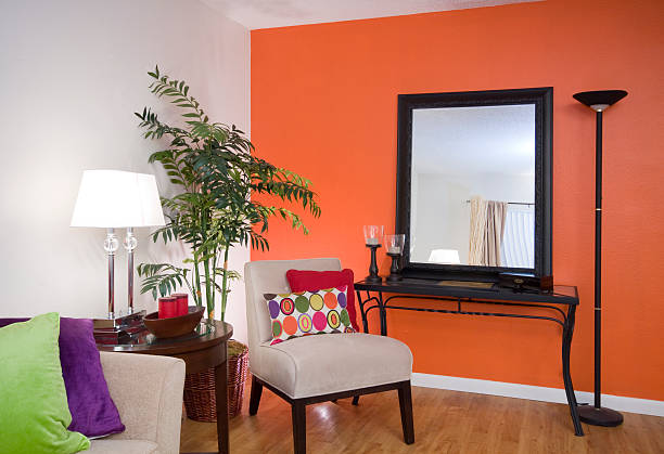 Colorful interior stock photo