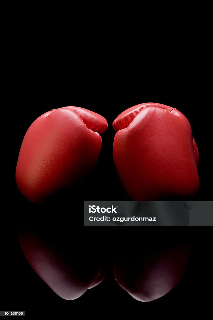 Guanti da boxe - Foto stock royalty-free di Guantone da box