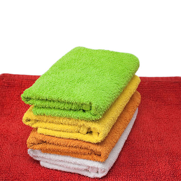 Towels. stock photo