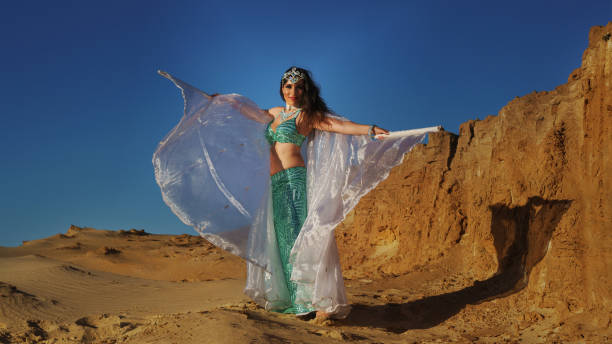 istock Asian beauty dance with wings 1046302202