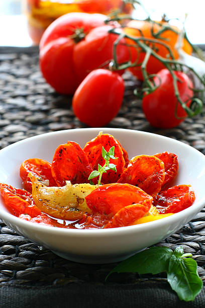istock Dried tomatoes in oil 104630862