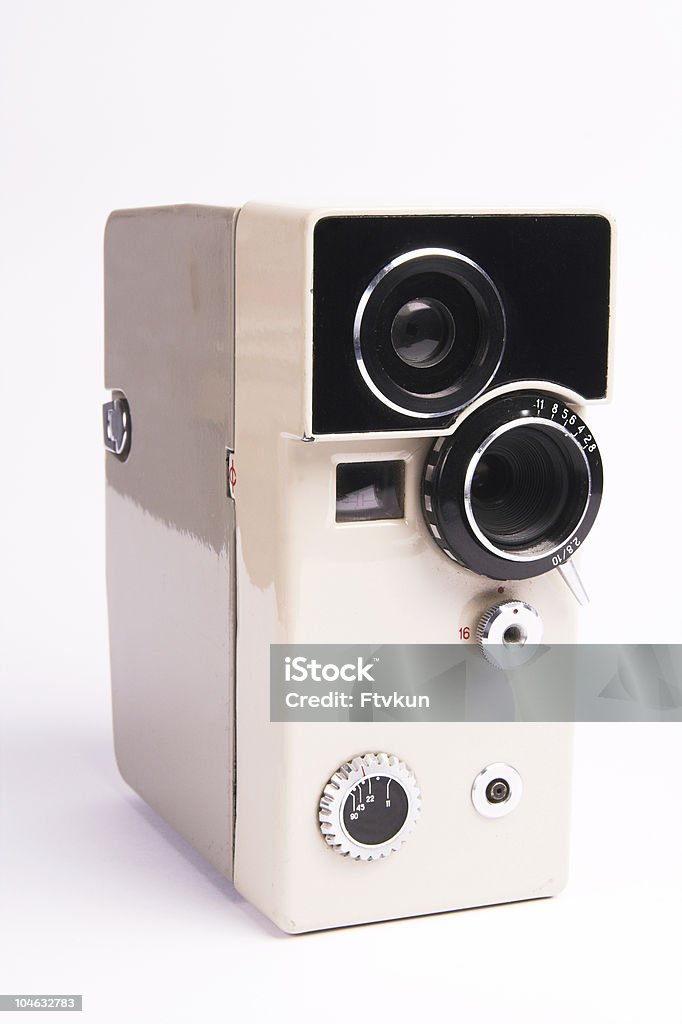 Alten Filmkamera 3 - Lizenzfrei Alt Stock-Foto