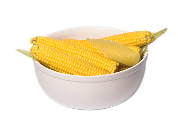 Cooked corn 5 stock photo