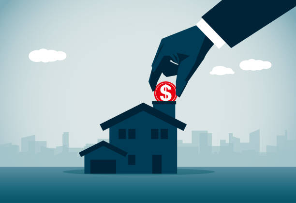 coin bank commercial illustrator real estate investment stock illustrations