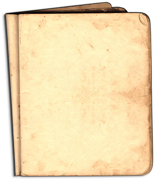 Grungy Vintage Journal stock photo