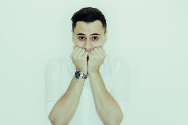istock Nervous Young Business Man Freaking Out 1046360542