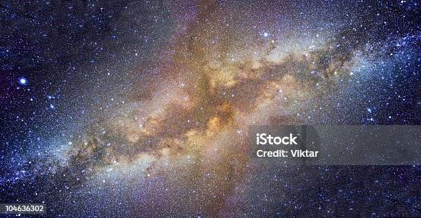 Milky Way Stock Photo - Download Image Now - Astronomy, Astrophotography, Color Image