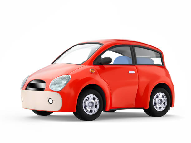 istock small cute red car 1046369674