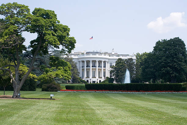 White House - South Front stock photo