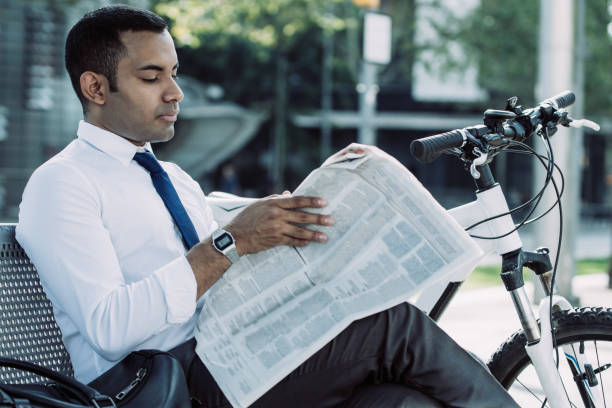 istock Serious entrepreneur having break outdoors 1046374904