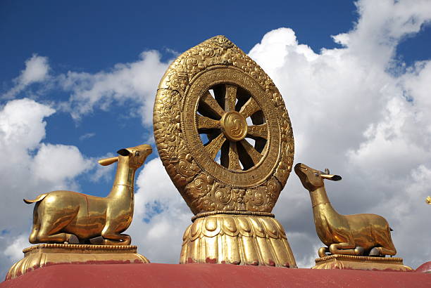 istock Tibetan holy symbol 104637729