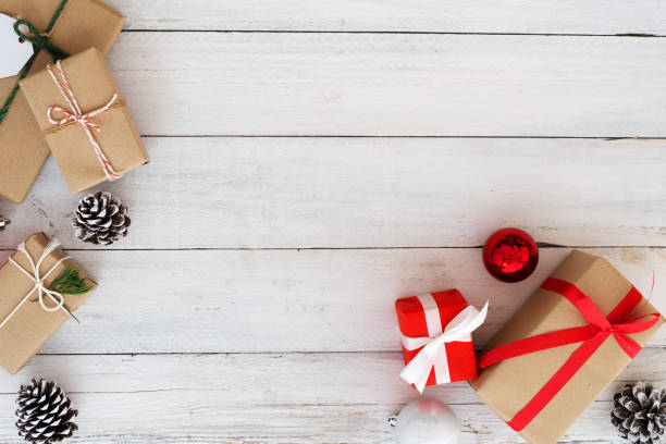 istock Christmas and New Year gifts box 1046387228