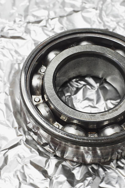 istock Metal ball bearing 104639056