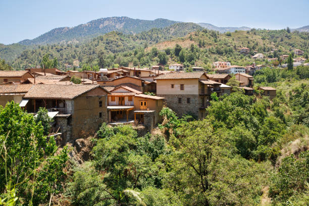 istock Old and new houses 1046397652